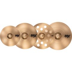 Sabian B8X Pack cymbales Fusion Worship 14"-18"-20"-18" O-zone - Vue 2